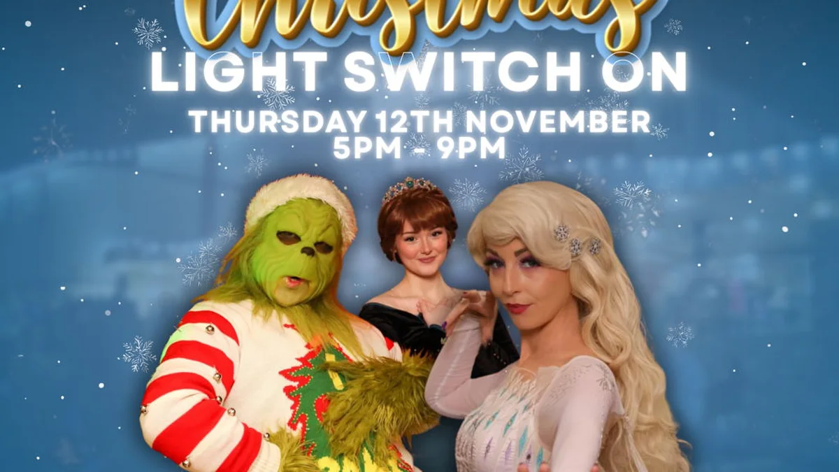 The Balmoral Hotel Christmas Light Switch On