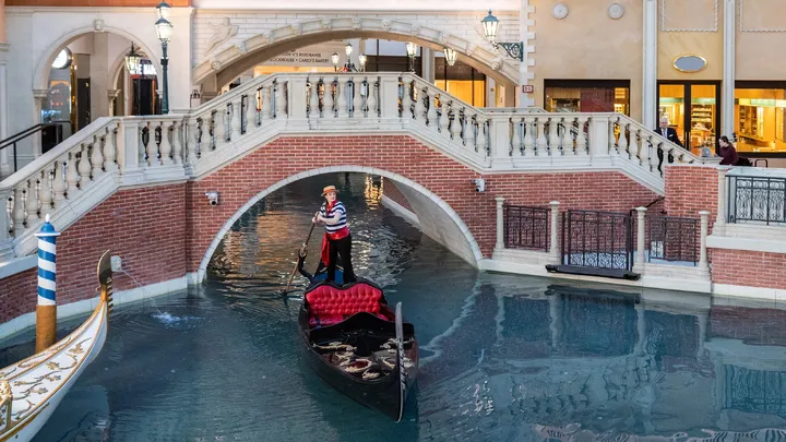 The Venetian Resort Gondolas